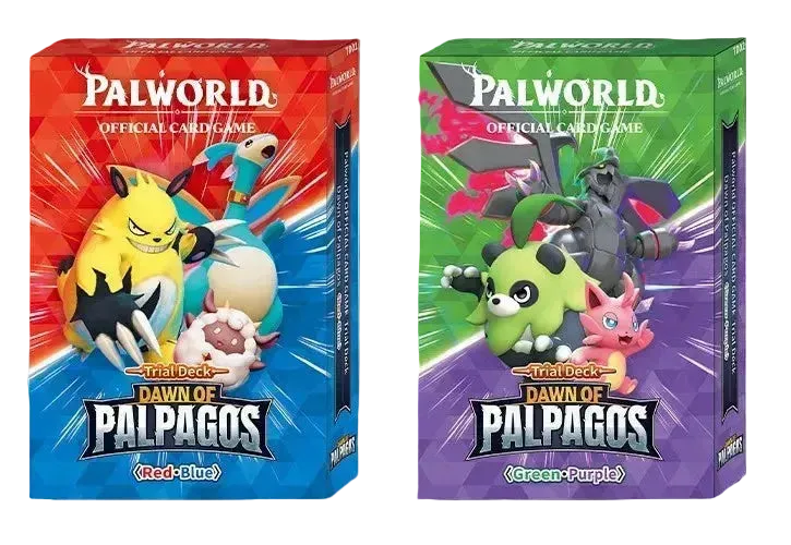Palworld Official Card Game - Dual Trial Deck Bundle (Both Colors)
