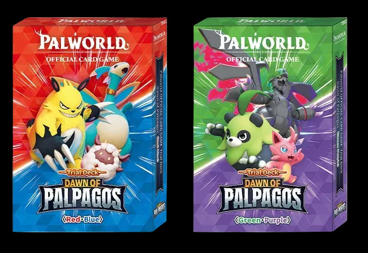 Palworld Official Card Game - Dual Trial Deck Bundle (Both Colors)