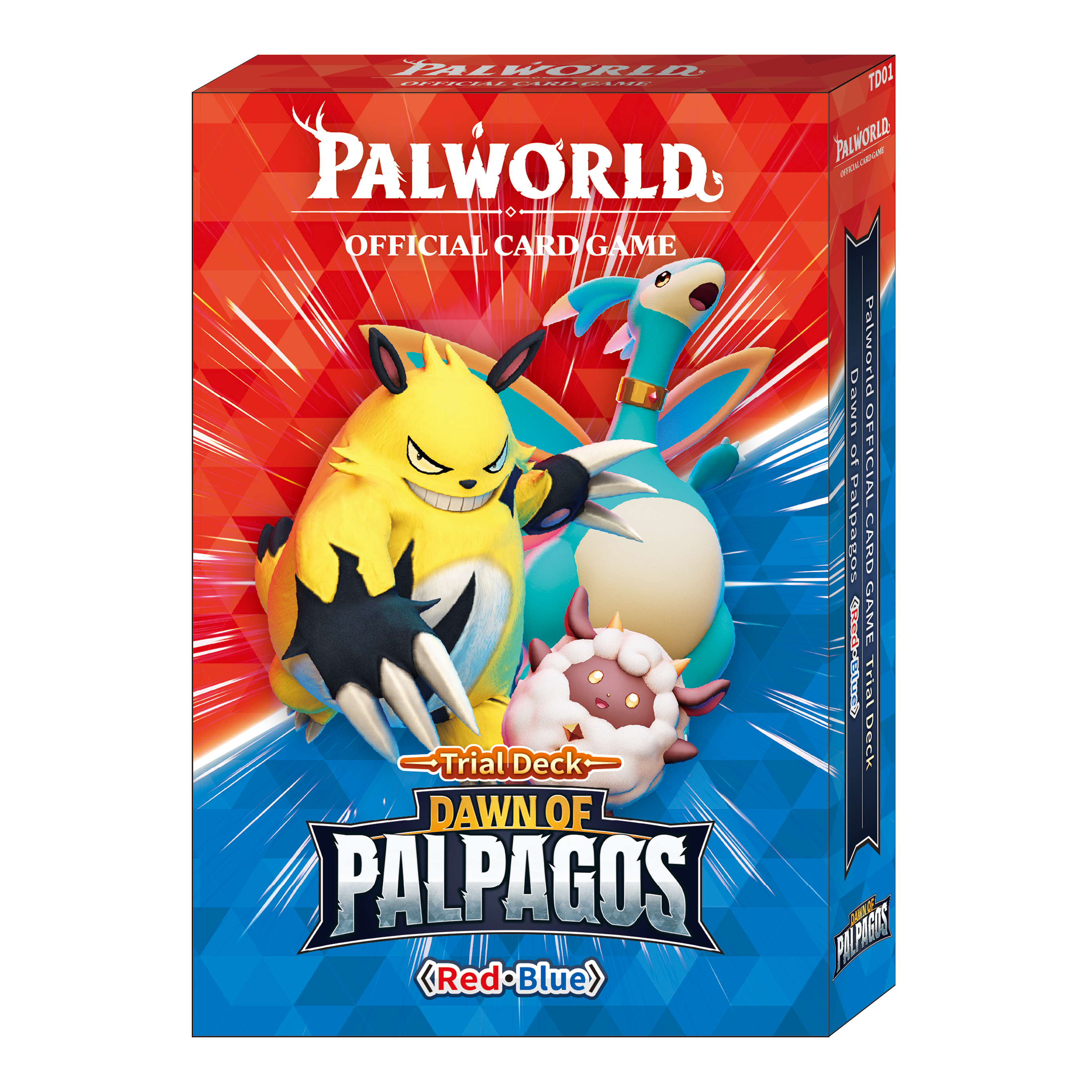 Palworld Official Card Game - Trial Deck "Dawn of Palpagos Red・Blue"