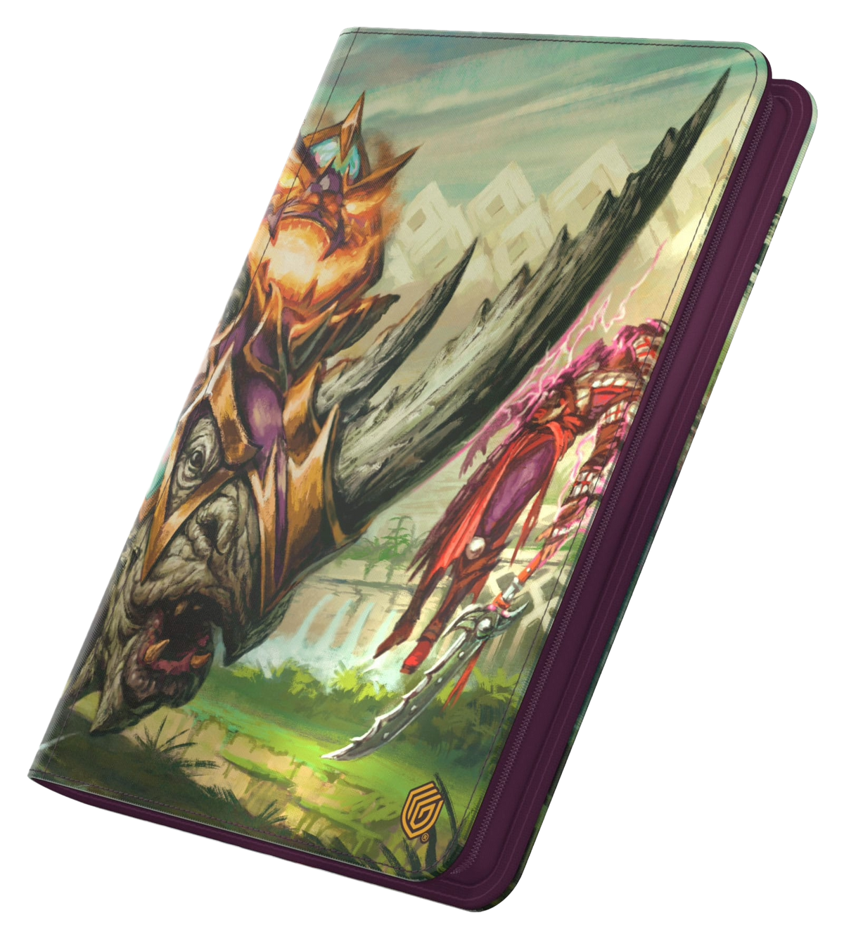 Hot Deals Ultimate Guard Zipfolio 360 Xenoskin Magic: The Gathering "Tarkir: Dragonstorm" - Skirmish Rhino
