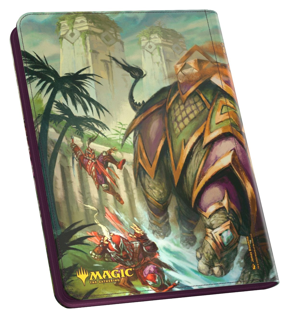 Hot Deals Ultimate Guard Zipfolio 360 Xenoskin Magic: The Gathering "Tarkir: Dragonstorm" - Skirmish Rhino
