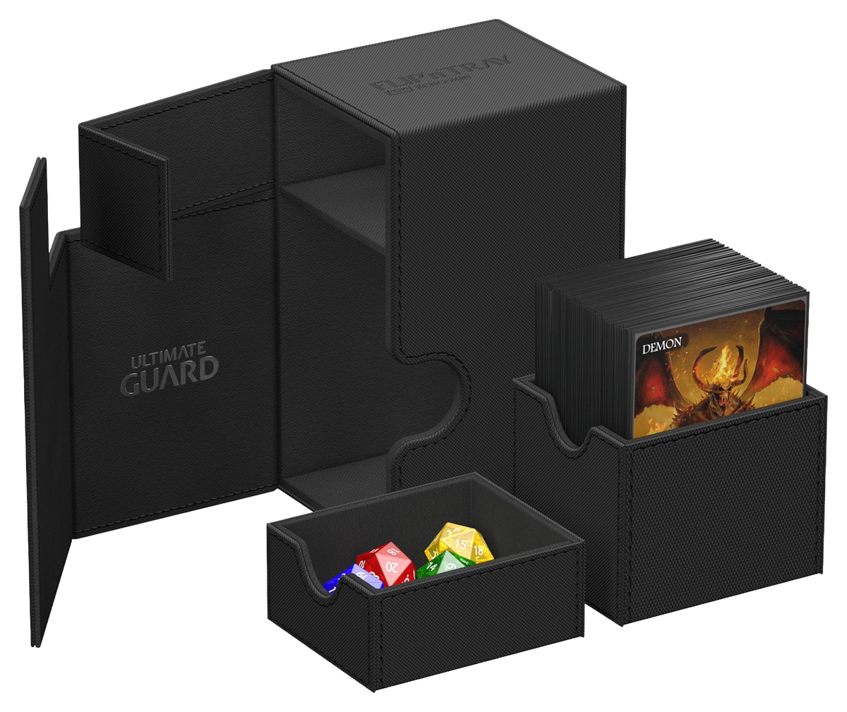 Ultimate Guard Flip'n'Tray 80+ Xenoskin - Black