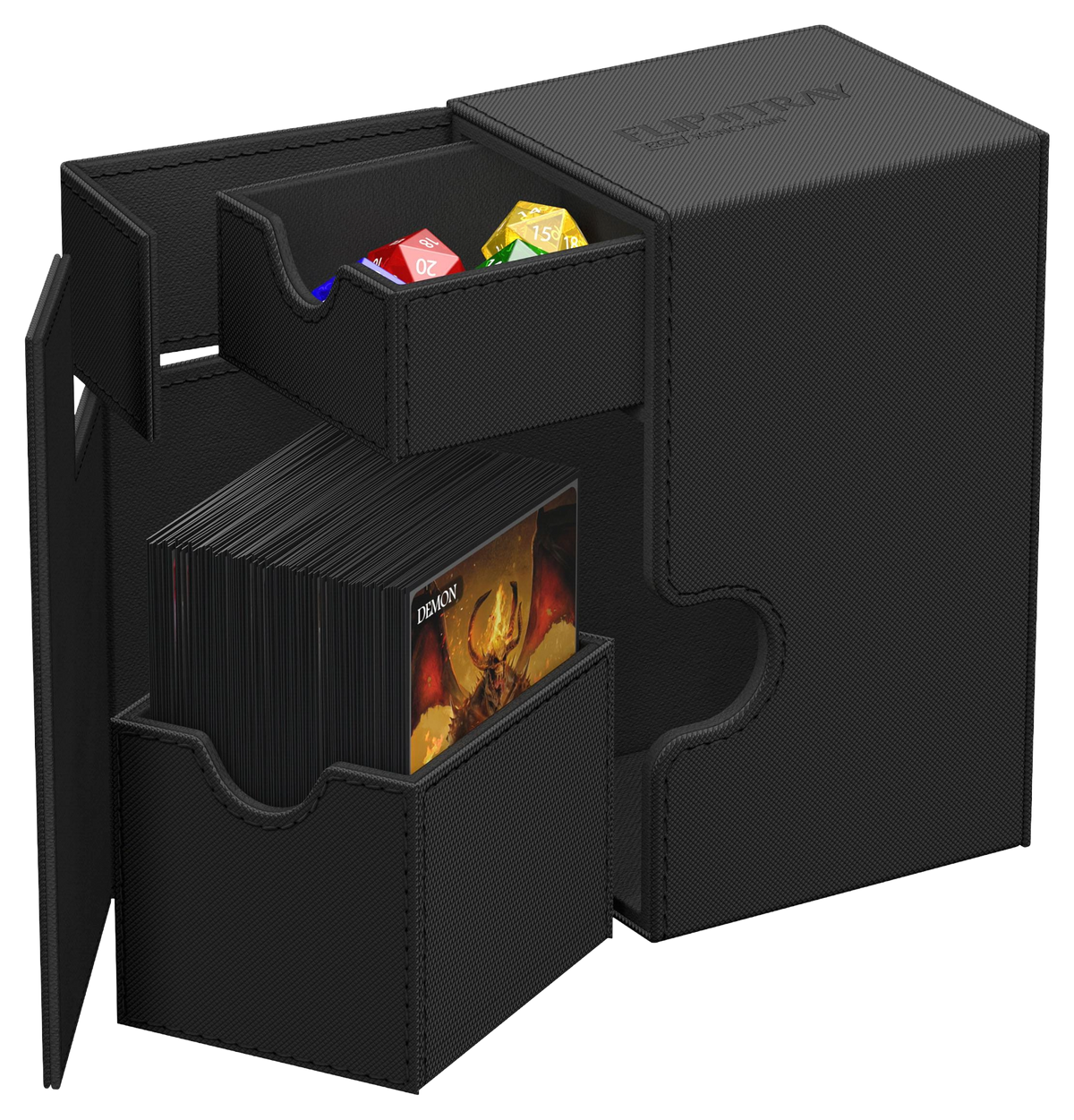 Ultimate Guard Flip'n'Tray 80+ Xenoskin - Black
