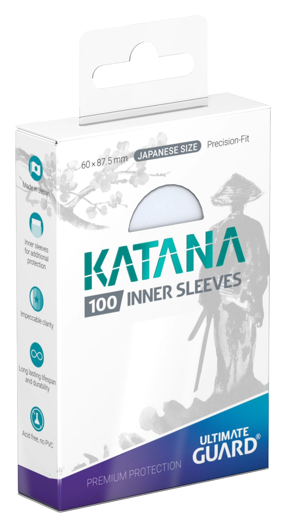 Ultimate Guard Katana Inner Sleeves Japanese Size (100)
