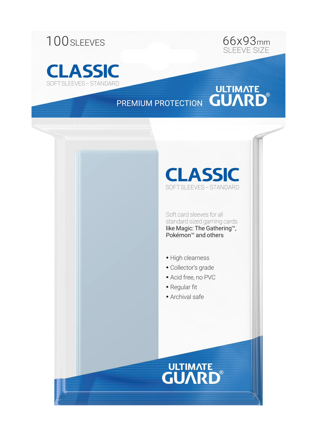 Ultimate Guard Classic Sleeves Standard Size (100)